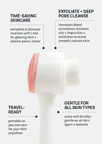 AOA 2-in-1 Facial Brush