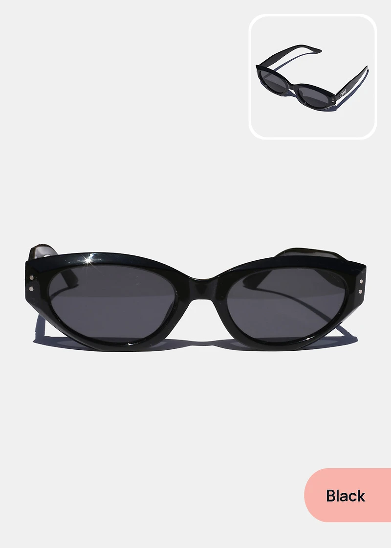Rectangular Cat-Eye Shades