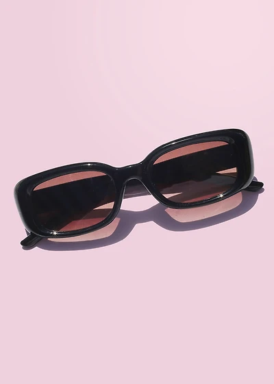 Rectangular Gradient Sunglasses