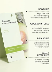 AOA Skin Avocado Pure Deep Sheet Mask