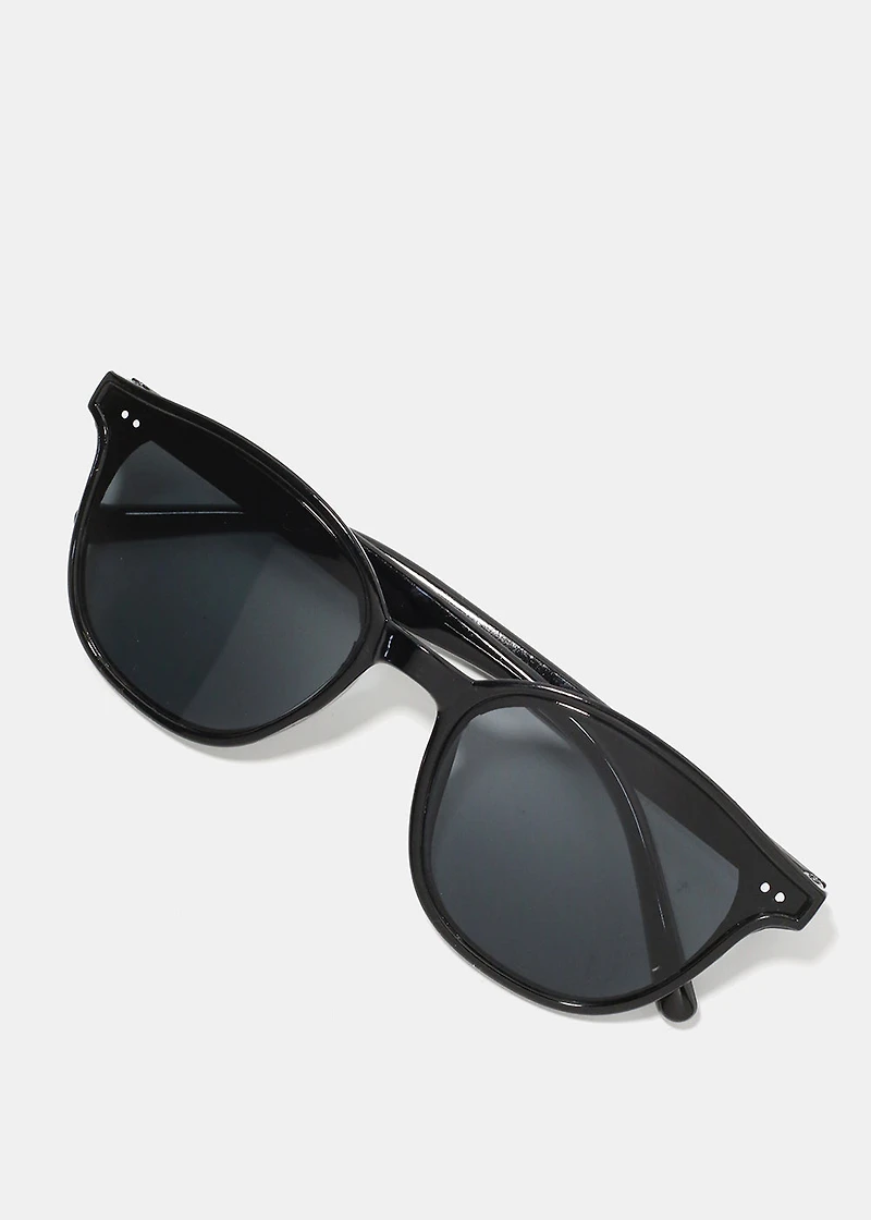 A+ Square Round Polarized Sunglesses