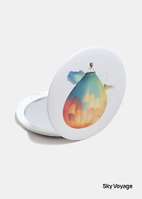 AOA Double-Sided Compact Mirror – Round