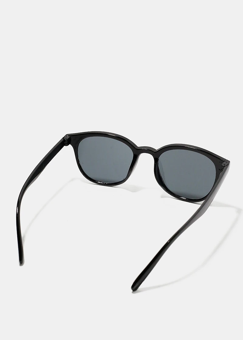 A+ Square Round Polarized Sunglesses