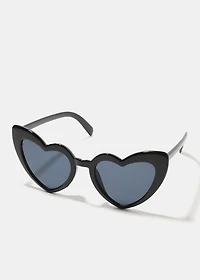 A+ Heart Shape Cat Eye Sunglasses
