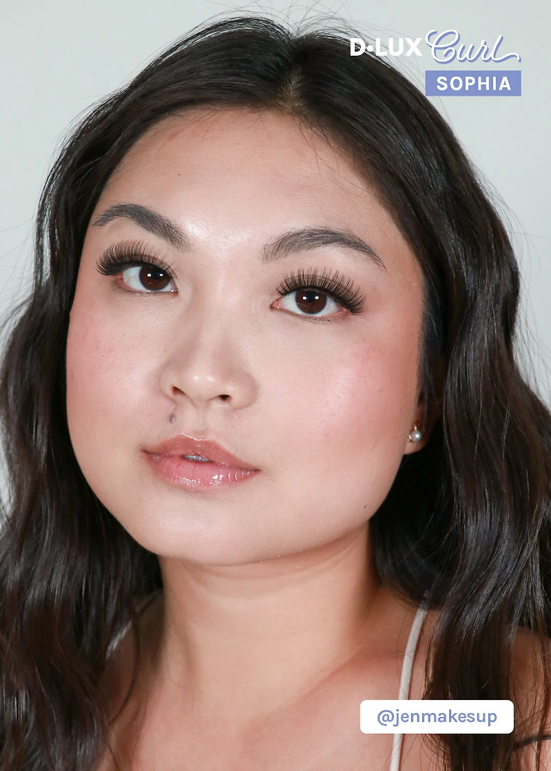 D-LUX Curl Premium Faux Mink Lashes - Sophia