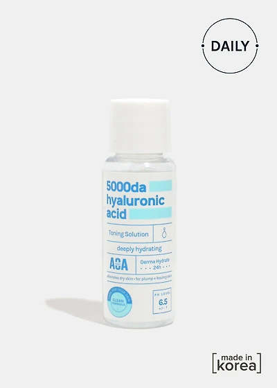AOA Skin 5000da Hyaluronic Acid Toner 20ml