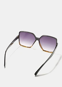 Retro Oversized Square Sunglasses