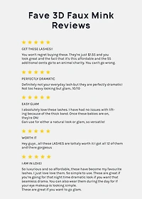 Paw Paw: 3D Faux Mink Lashes - Vanessa