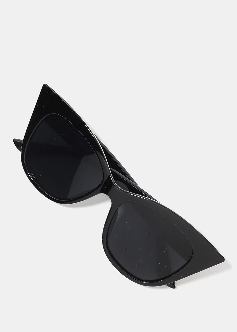 A+ Oversized Cat Eye Sunglasses