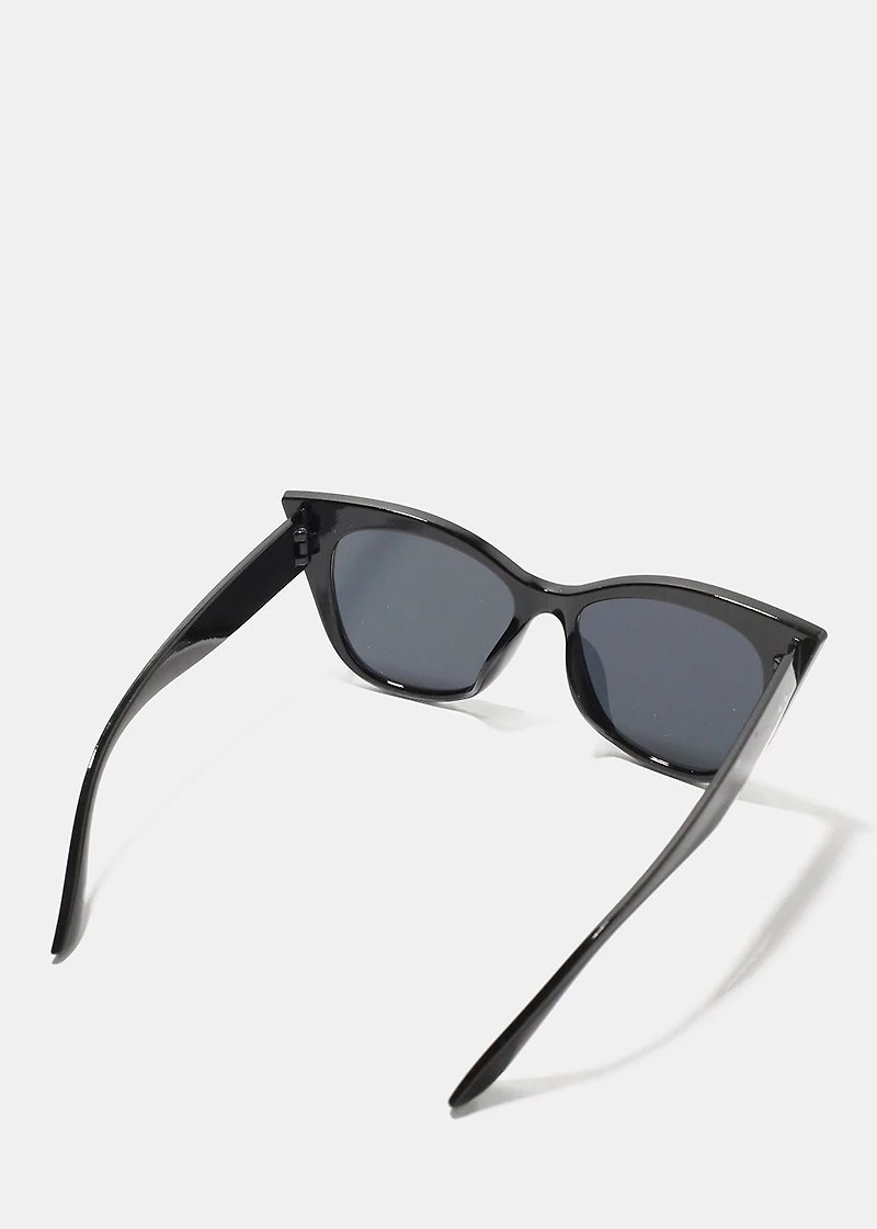 A+ Oversized Cat Eye Sunglasses