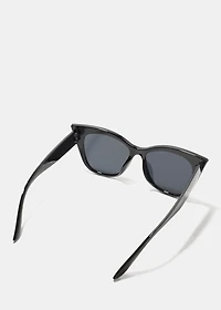 A+ Oversized Cat Eye Sunglasses