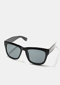 A+ Thick Framed Polarized Sunglasses