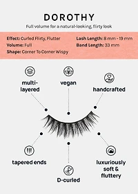 D-LUX Curl Premium Faux Mink Lashes - Dorothy