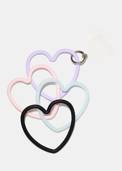Heart Wristlet Phone Holder