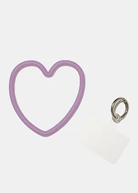 Heart Wristlet Phone Holder