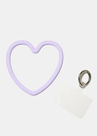 Heart Wristlet Phone Holder