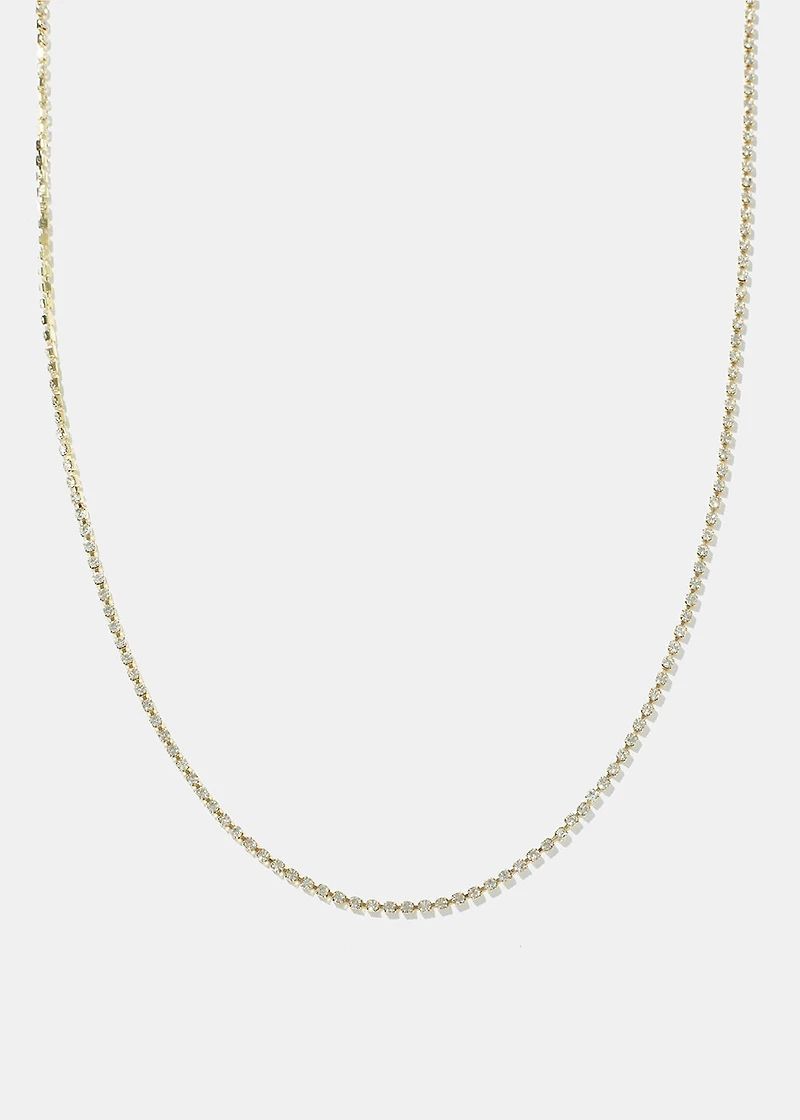 Rhinestone Waist Chain