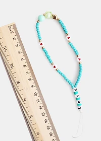Colorful Love Phone Wristlet Strap