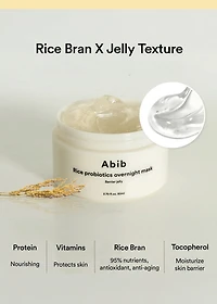 Abib Rice Probiotics Overnight Mask Barrier Jelly 80ml
