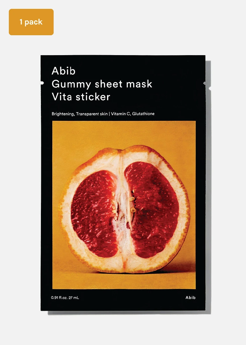 Abib Gummy Sheet Mask