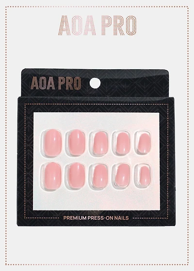 AOA Pro Press-On Nails: Bubble Gum