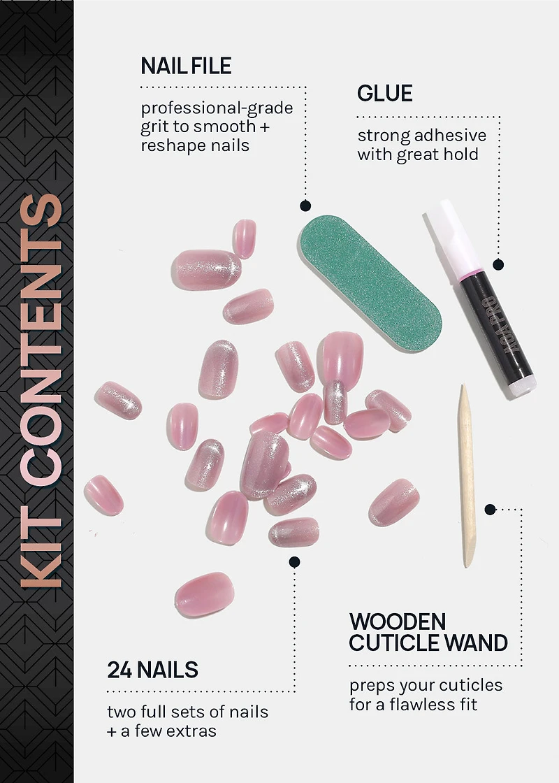 AOA Pro Press-On Nails: Ou-La-La