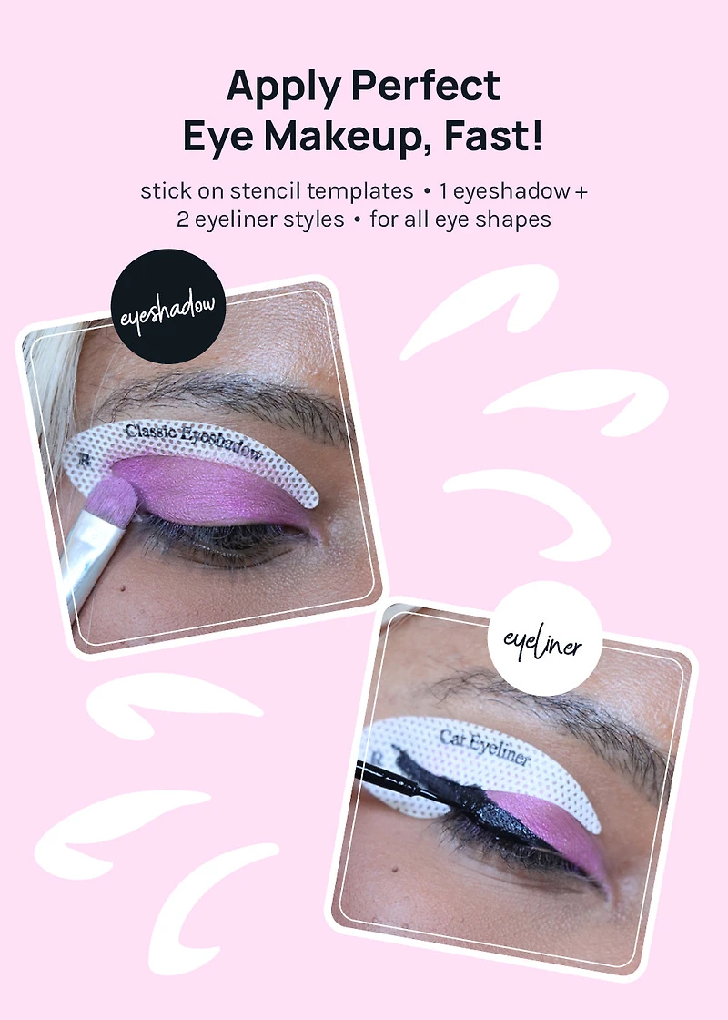 AOA Eyeshadow + Eyeliner Sticker Templates