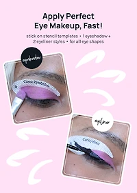 AOA Eyeshadow + Eyeliner Sticker Templates