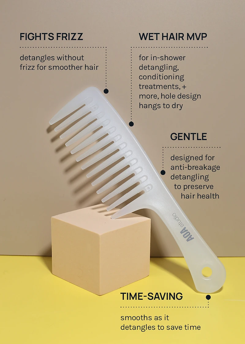 AOA Wide Tooth Detangling Comb