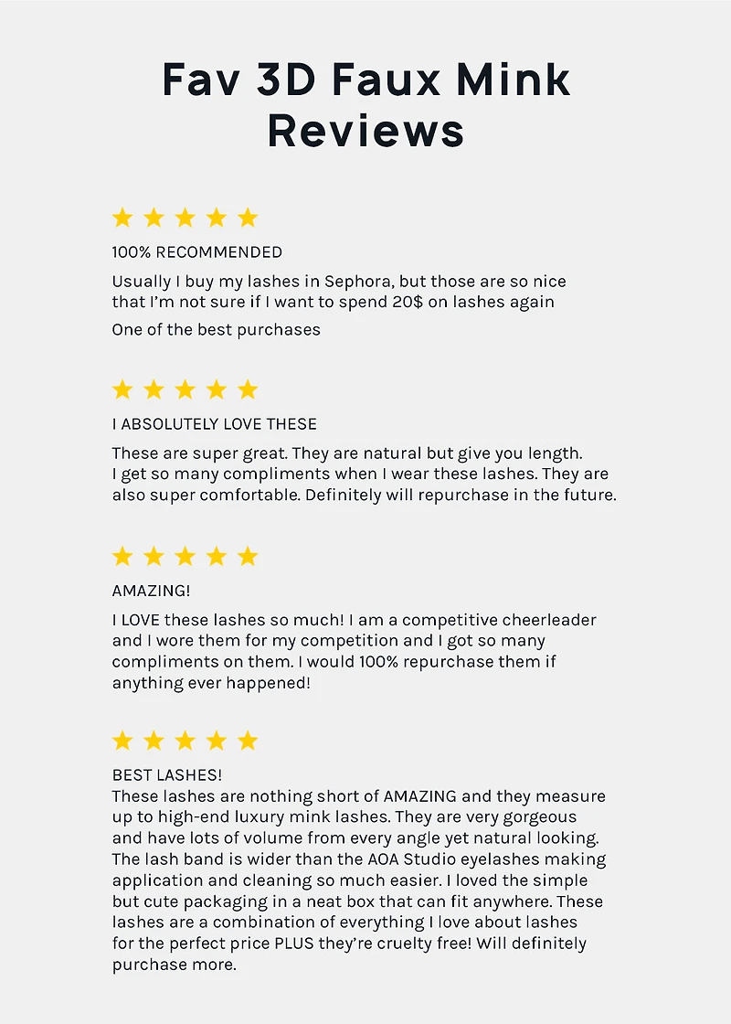 Paw Paw: 3D Faux Mink Lashes - Madison