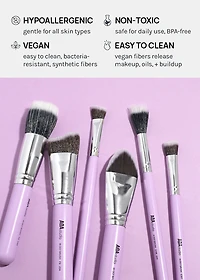 AOA UltraViolet Single Brush – E106 Small Stippling Brush