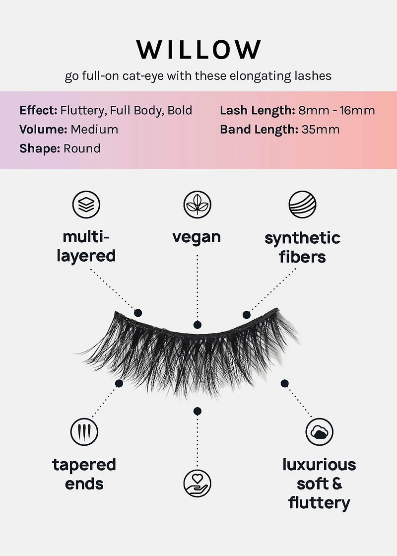 Paw Paw: 3D Faux Mink Lashes - Willow