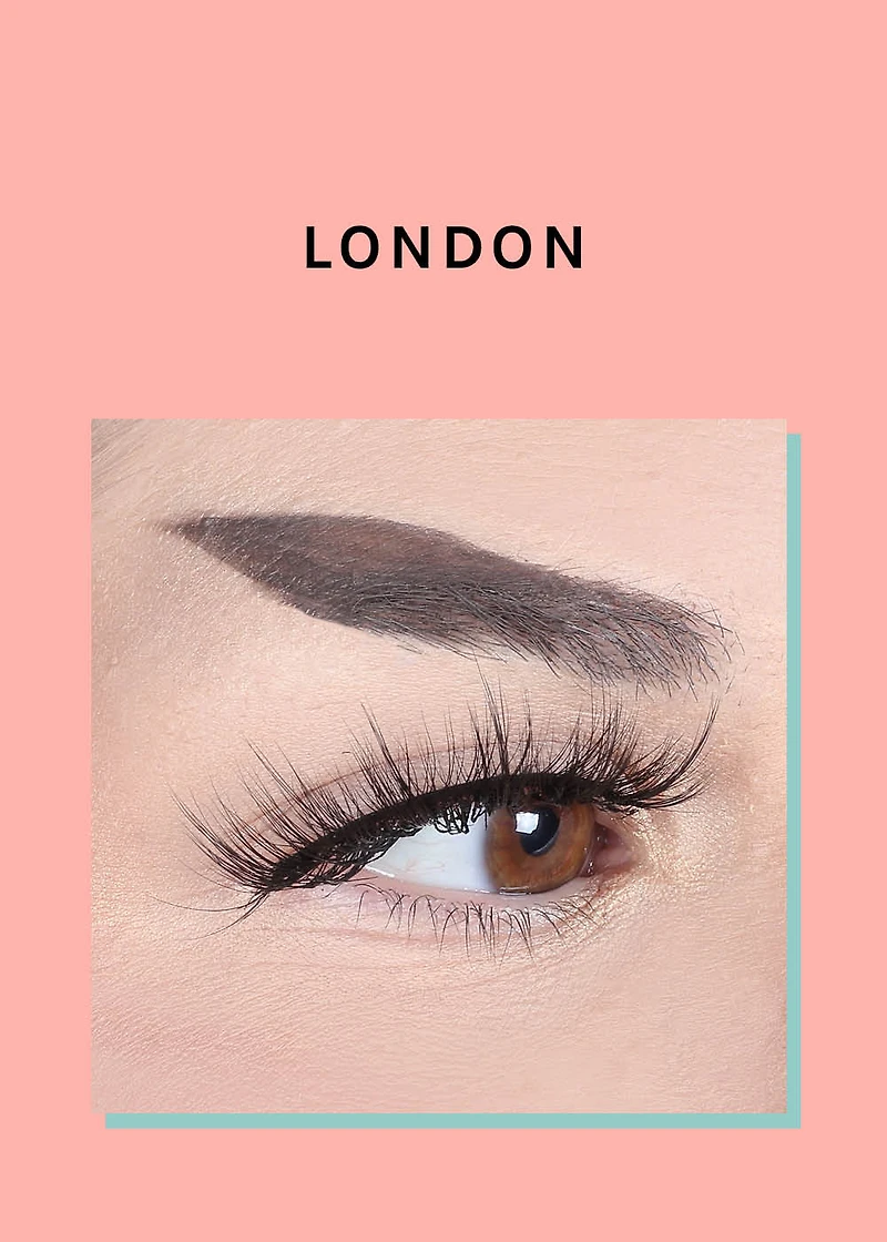 A+ Glam 3D Faux Mink Lashes - London