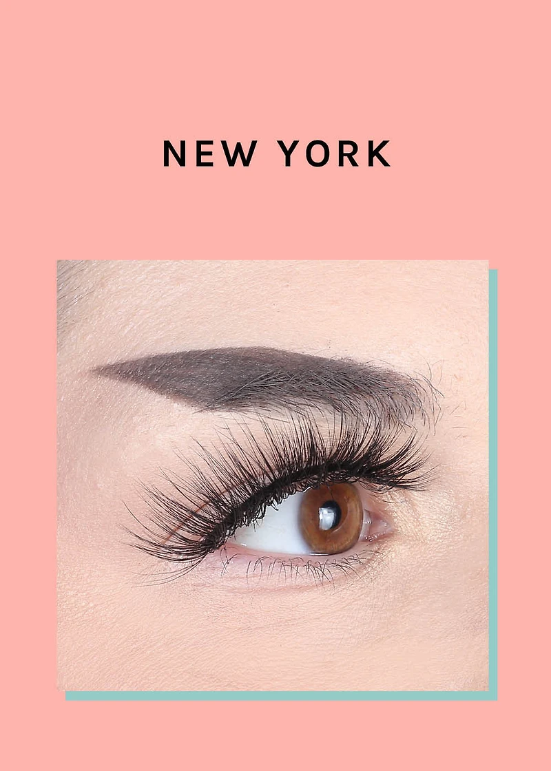A+ Glam 3D Faux Mink Lashes - New York