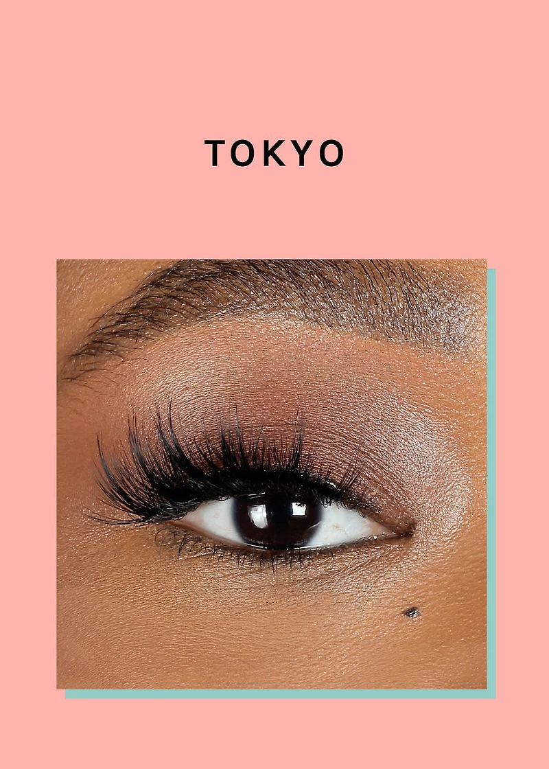 A+ Glam 3D Faux Mink Lashes - Tokyo