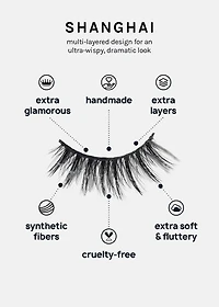 A+ Glam 3D Faux Mink Lashes - Shanghai