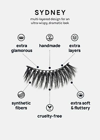 A+ Glam 3D Faux Mink Lashes