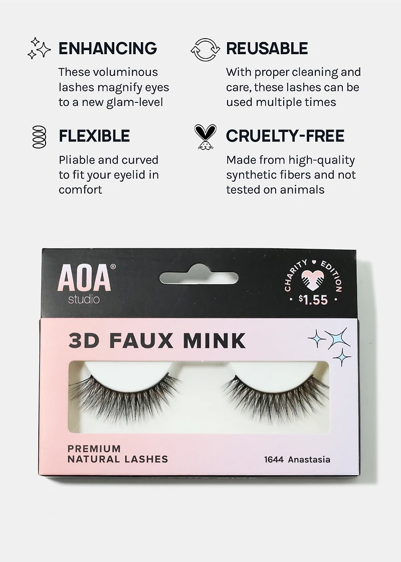 Paw Paw: 3D Faux Mink Lashes - Anastasia