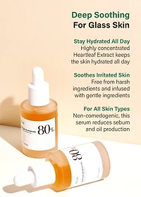 Anua Heartleaf 80 Moisture Soothing Ampoule 30ml