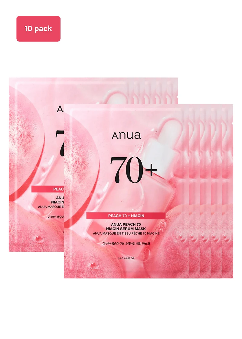 Anua Peach 70 Niacin Serum Sheet Mask