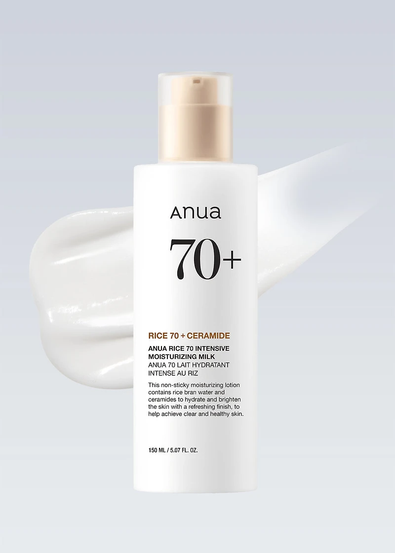 Anua Rice 70 Intensive Moisturizing Milk 150ml