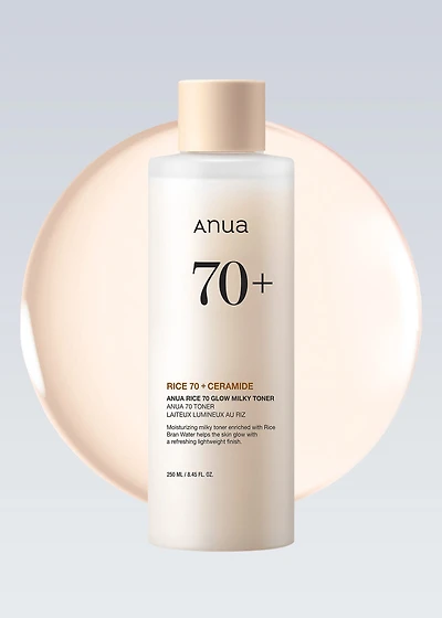 Anua Rice 70 Glow Milky Toner 250ml
