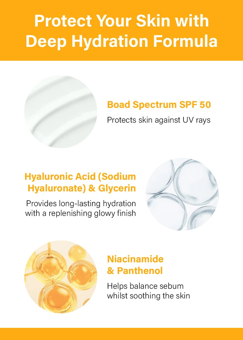 Anua Zero Cast Moisturizing Finish Sunscreen 50ml