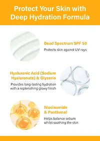 Anua Zero Cast Moisturizing Finish Sunscreen 50ml