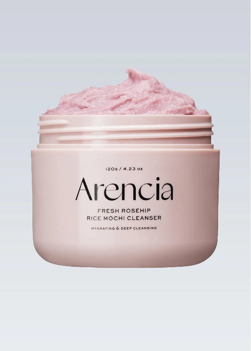 Arencia Fresh Rosehip Rice Mochi Cleanser 120g