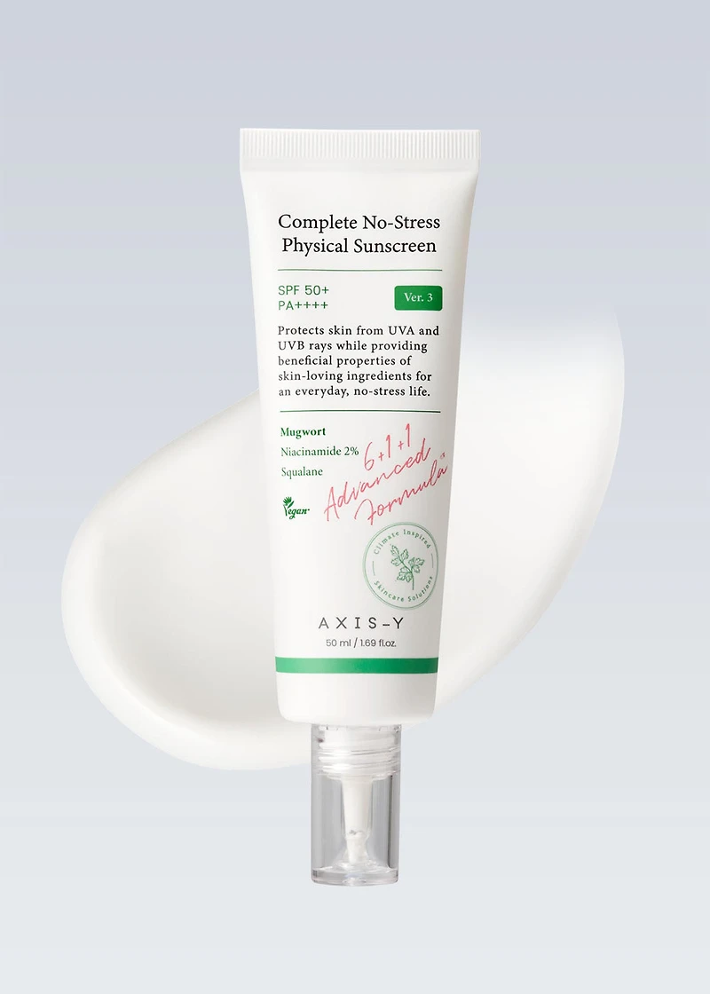 AXIS-Y Complete No-Stress Physical Sunscreen 50ml
