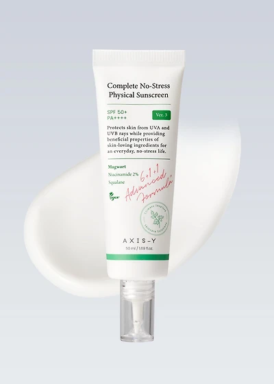 AXIS-Y Complete No-Stress Physical Sunscreen 50ml