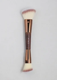 Nature Girl Bamboo Double Ended Contour & Bronzer Brush