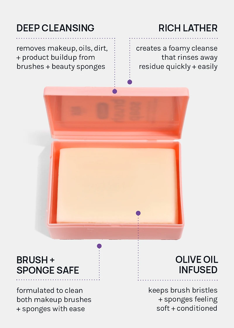 AOA Beauty Brush Soap