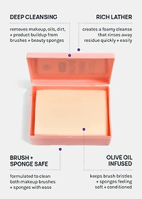 AOA Beauty Brush Soap